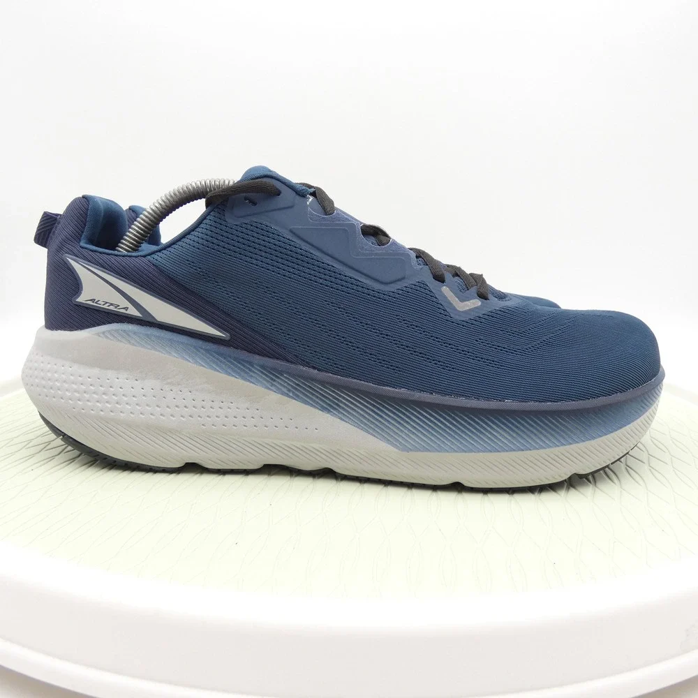 Altra FWD Experience Mens 11 Navy Blue Grey Running Shoes AL0A82C1440